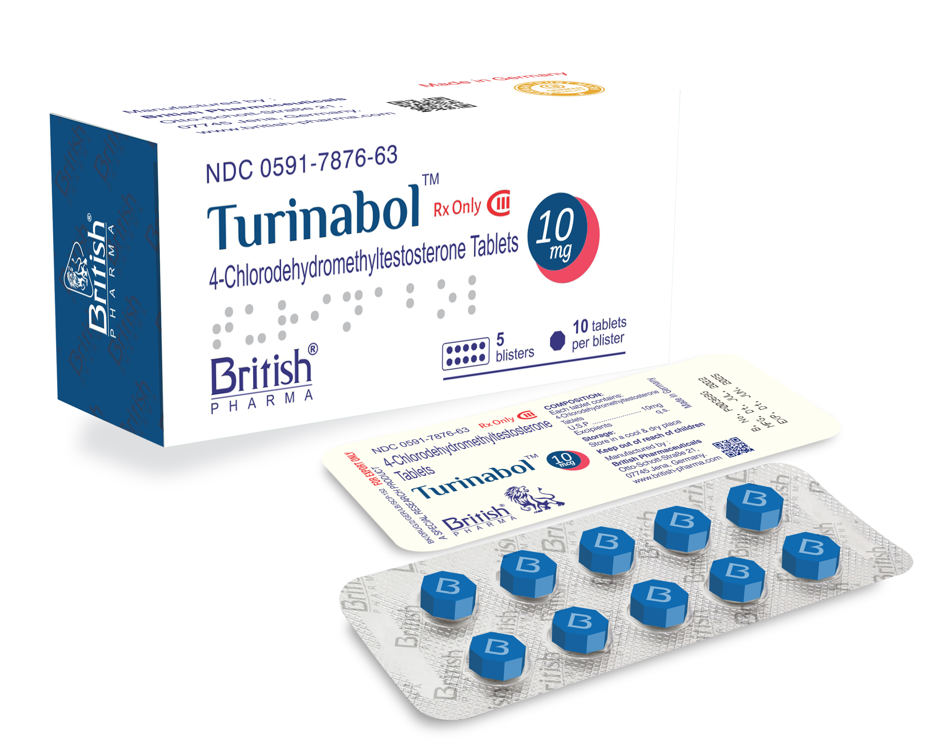 Turinabol-10 mg